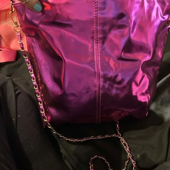 Metallic tote bag - Picture 3 of 4